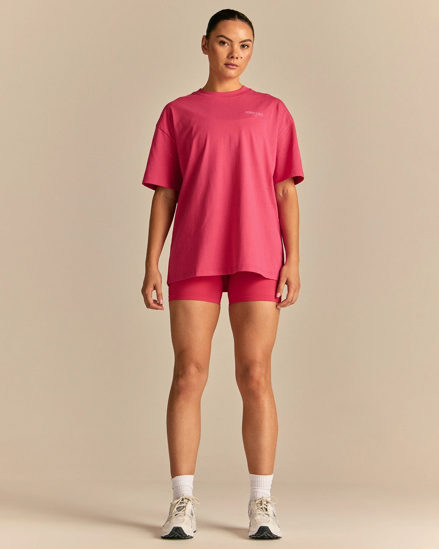 Comfort Summer Lifting Club Oversized T-Shirt | Watermelon - Image 4