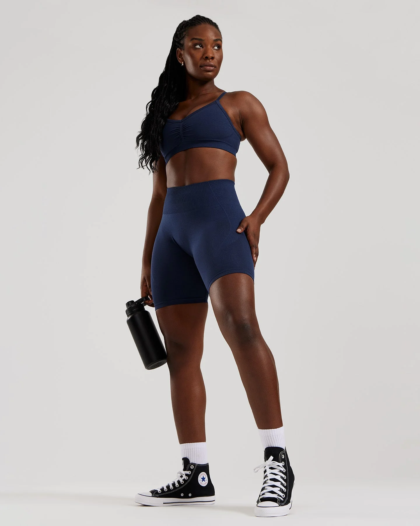 Define 2.0 Scrunch Bralette | Sapphire Blue - Image 5