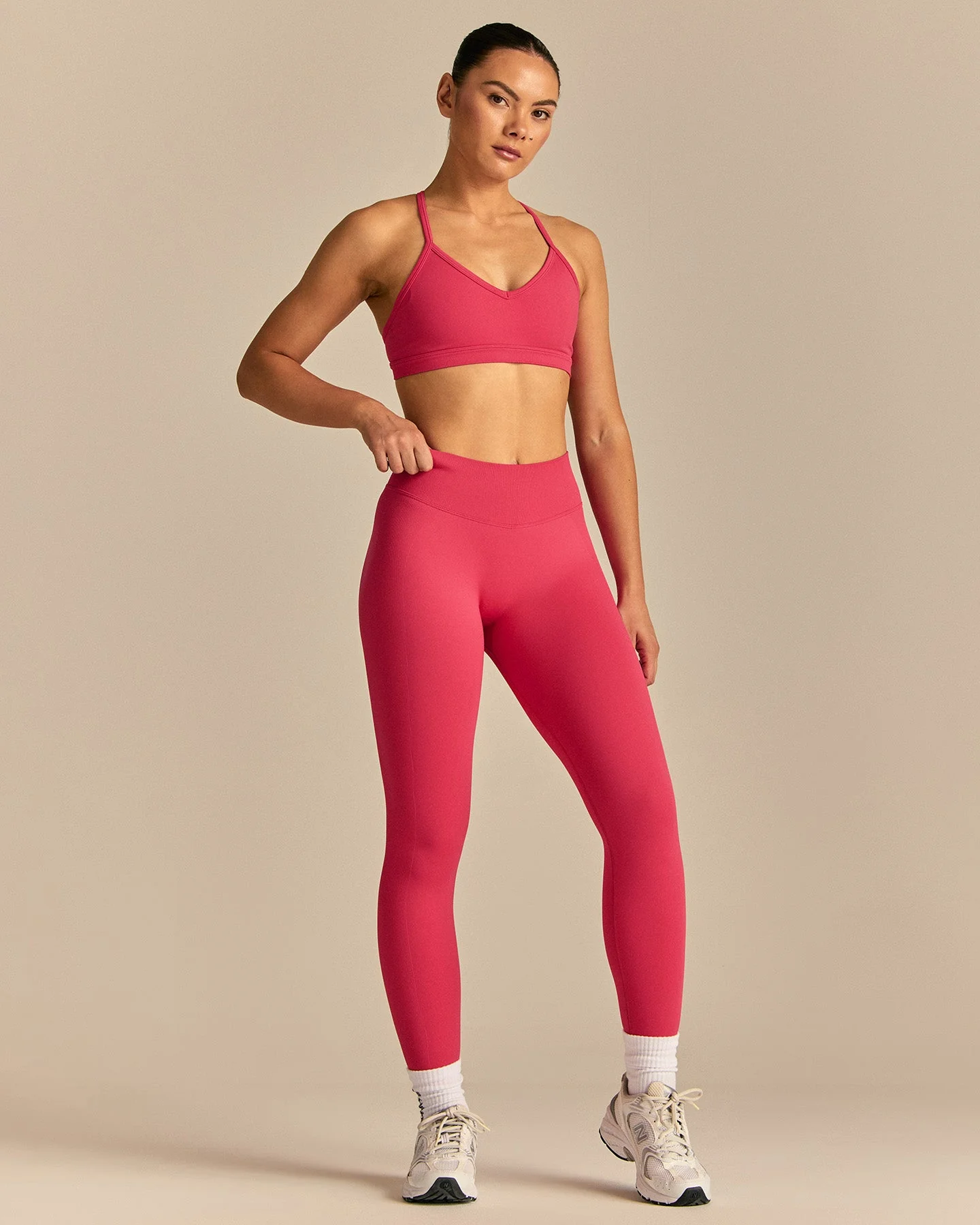 Emphasize V-Neck Bra | Watermelon - Image 6
