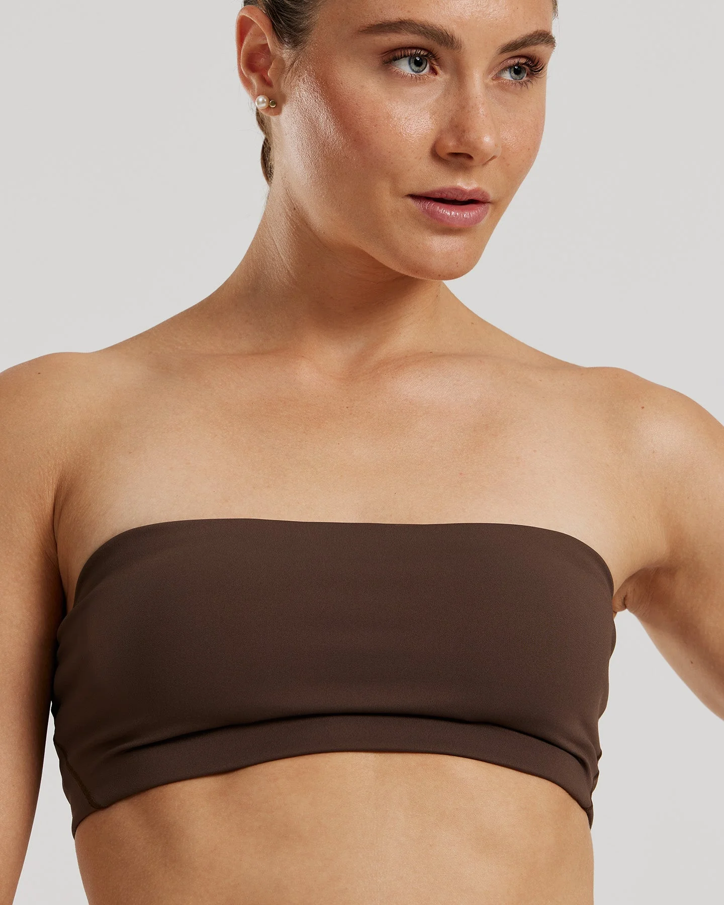 Essential Bandeau Convertible Bra | Cocoa - Image 3