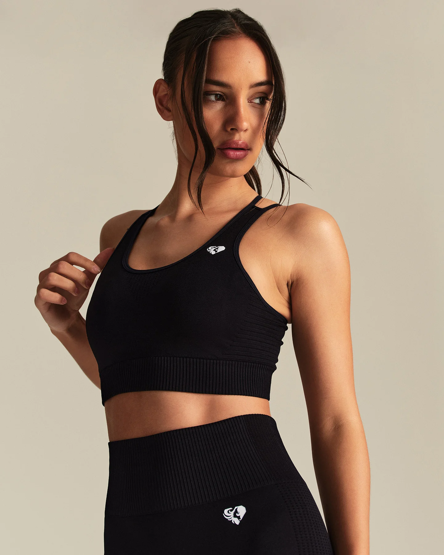 Power Sports Bra | Black - Image 4